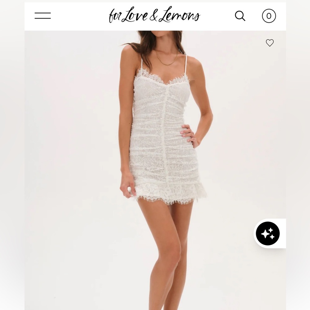For Love & Lemons Samira Mini Dress